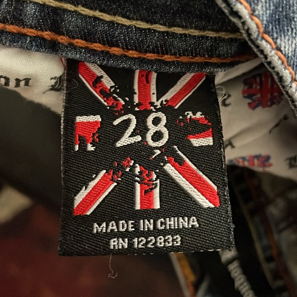 Women’s size 28 waist London bridge four-way stretch blue jeans - Picture 16 of 16